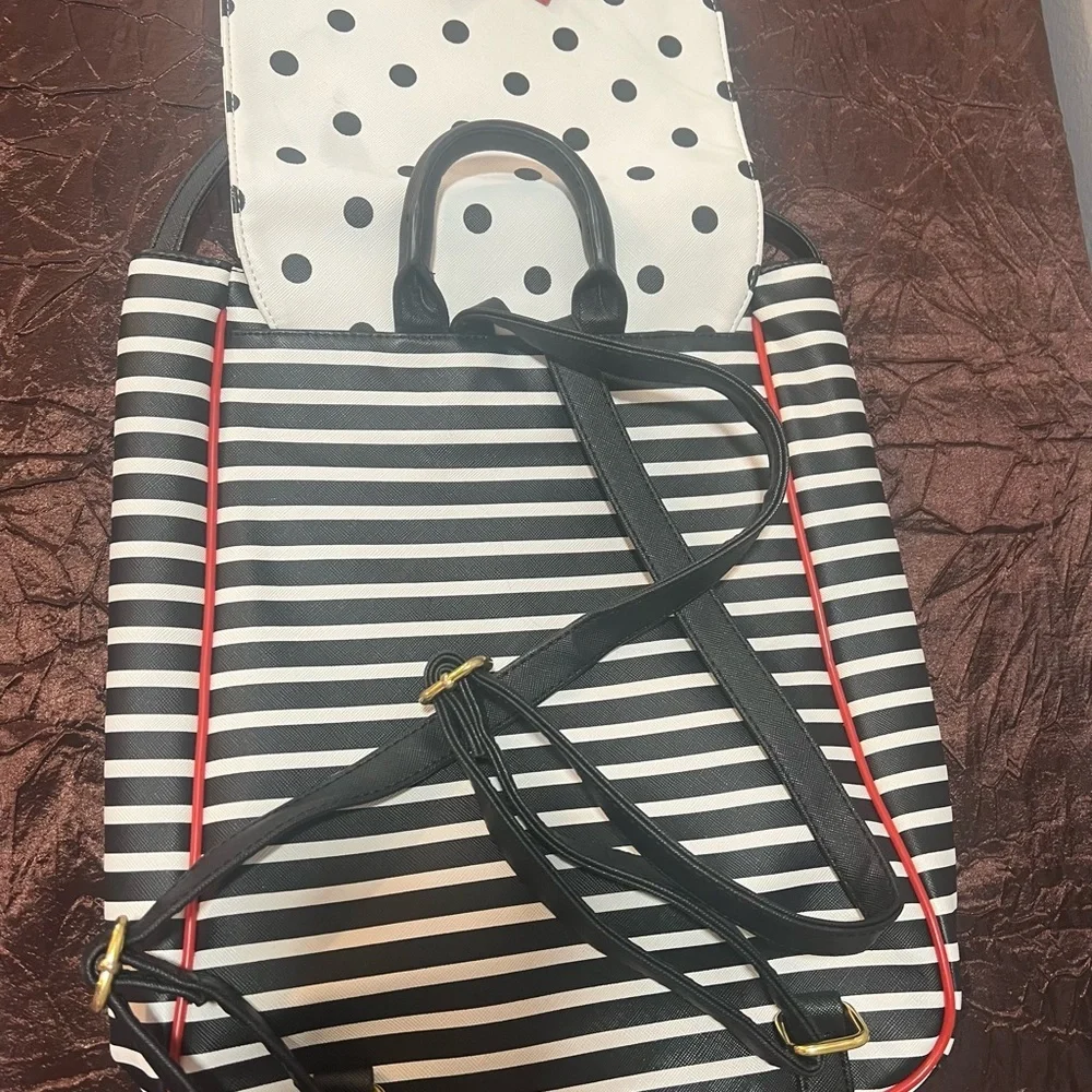 Disney Parks Minnie Mouse Bows Backpack
